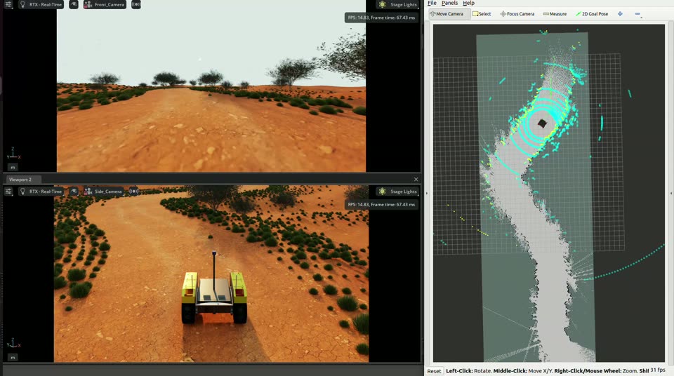 UGV Hardware-in-the-Loop Simulation at 0:55